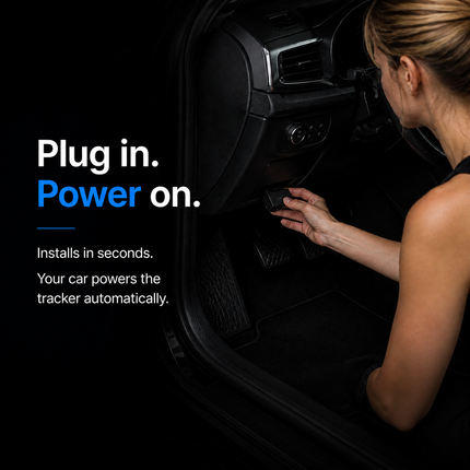 Plug in OBD GPS Tracker with SIM