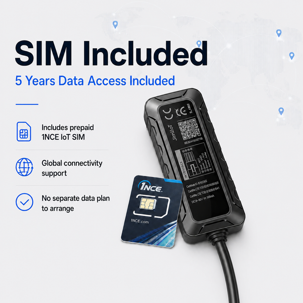 Standard 4G Vehicle GPS Tracker with SIM